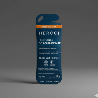 Hydrogel Herooj Sabor Naranja 50ml/60g